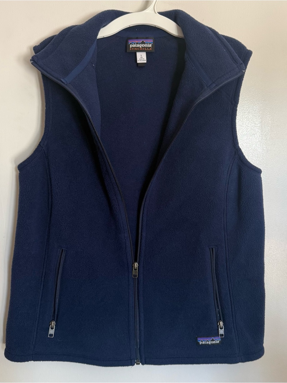 Patagonia Navy Blue Womens Fleece Vest